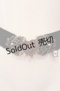 axes femme / トランプモチーフゴムベルト  ゴールド×アカ O-25-06-24-025-AX-ZA-OW-OS