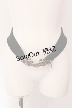 画像2: axes femme / トランプモチーフゴムベルト  ゴールド×アカ O-25-06-24-025-AX-ZA-OW-OS
