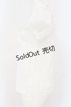 画像4: LIZ LISA / お城刺繍ブラウス  シロ O-25-06-26-033-LO-BL-IG-OS