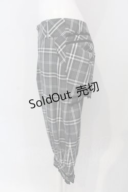 画像2: ALICE and the PIRATES / Lucian Martinパンツ  クロ×シロチェック O-25-06-26-005-PA-PA-IG-OS