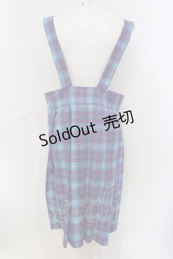 画像3: HEIHEI / 吊りスカート  ブルー O-25-06-26-040-PU-SK-IG-ZS