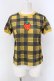 画像1: Hei Hei / チェックミニTシャツ  イエロー O-25-06-26-041-LO-TO-IG-OS (1)