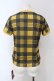 画像3: Hei Hei / チェックミニTシャツ  イエロー O-25-06-26-041-LO-TO-IG-OS (3)