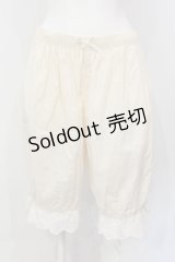 axes femme kawaii / コットンドロワーズ  生成り O-25-06-26-006-AX-PA-IG-OS