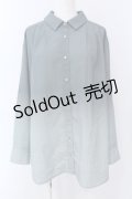 axes femme / グラデーションシャツ F グリーン O-25-06-26-050-AX-BL-OW-OS