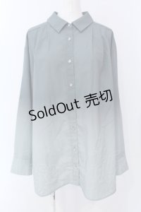 axes femme / グラデーションシャツ F グリーン O-25-06-26-050-AX-BL-OW-OS