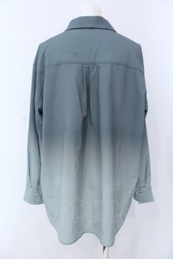 画像2: axes femme / グラデーションシャツ F グリーン O-25-06-26-050-AX-BL-OW-OS
