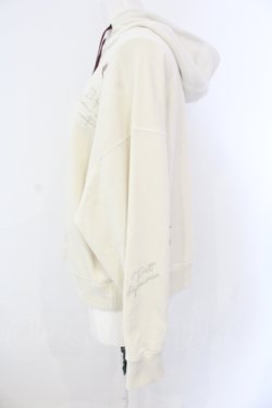 画像2: axes femme / ランダム刺繍フーディー F キナリ O-25-06-26-051-AX-TO-OW-OS