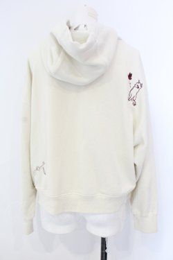 画像3: axes femme / ランダム刺繍フーディー F キナリ O-25-06-26-051-AX-TO-OW-OS