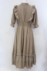 画像3: m petit by misako / NINA'SコラボAMハイショクメローワンピース S ベージュ O-25-06-26-055-LO-OP-OW-ZT100 (3)