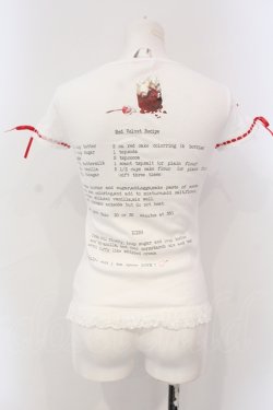 画像3: Shirley Temple / レッドベルベットTEE（Ladies） F シロ O-25-06-26-066-ET-TO-OW-OS