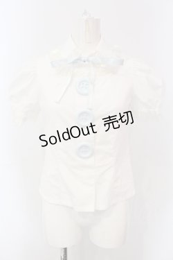 画像1: MILK / DOLL ブラウス  シロ O-25-06-26-067-ML-BL-OW-OS