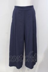 axes femme / サイドストライプワイドパンツ  ブルー系 O-25-06-26-008-AX-PA-OW-OS