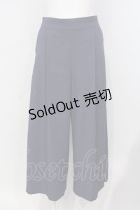 axes femme / サイドストライプワイドパンツ  ブルー系 O-25-06-26-008-AX-PA-OW-OS