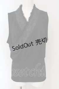 Qutie Frash / 2025プレミアムセット【華龍】着物衿インナー  ブラック O-25-06-26-071-QU-TO-OW-OS