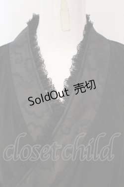 画像2: Qutie Frash / 2025プレミアムセット【華龍】着物衿インナー  ブラック O-25-06-26-071-QU-TO-OW-OS