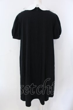 画像3: Jane Marple / リボンカラーカットワンピース M クロ×シロ O-25-06-26-073-JM-OP-OW-OS