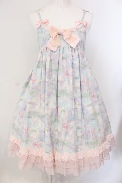 画像1: ALICE and the PIRATES / Paraiso du un UnicornジャンパースカートII型  パステル O-25-06-26-089-PA-OP-OW-OS