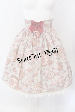 画像1: BABY,THE STARS SHINE BRIGHT / Esprit de la Belle Epoque a Paris 柄 スカート  ピンク O-25-06-26-091-BA-SK-OW-OS