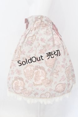 画像3: BABY,THE STARS SHINE BRIGHT / Esprit de la Belle Epoque a Paris 柄 スカート  ピンク O-25-06-26-091-BA-SK-OW-OS