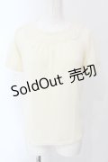 axes femme / 袖口モチーフ付インナープルオーバー M キナリ O-25-06-26-098-AX-TO-OW-OS
