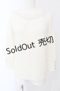 axes femme / レース重ねインナープルオーバー M キナリ O-25-06-26-100-AX-TO-OW-OS