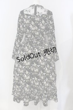 画像4: Kurumi Collaboration / KRハナジゴスリーブワンピース LL クロ O-25-09-03-1005-LO-OP-IG-OS
