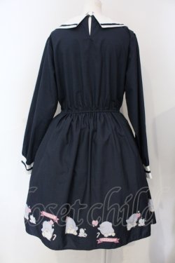 画像4: サンリオ / ナポレオンプリントワンピース 3L ネイビー タキシードサム O-25-06-26-016-EL-OP-IG-OS