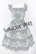 metamorphose / Rose Cageティアードジャンパースカート  グリーン O-25-06-26-018-ME-OP-IG-OS