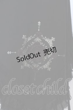 画像3: Ozz oneste / ランダムシャーリングスカート  ブラック O-25-06-26-024-OO-SK-IG-OS