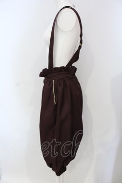 画像2: ALICE and the PIRATES / 忘却と憧憬のボリュームパンツ  ワイン O-25-06-26-003-PA-PA-IG-OS
