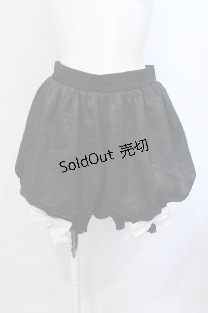 画像5: millna / ショッキングロリィタ ワンピース&ドロワーズ&ボンネット&レッグウォーマーset  クロ O-25-06-28-003-LO-OP-IG-OS (5)