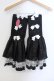 画像6: millna / ショッキングロリィタ ワンピース&ドロワーズ&ボンネット&レッグウォーマーset  クロ O-25-06-28-003-LO-OP-IG-OS