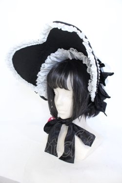 画像8: millna / ショッキングロリィタ ワンピース&ドロワーズ&ボンネット&レッグウォーマーset  クロ O-25-06-28-003-LO-OP-IG-OS