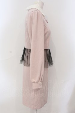 画像2: Ank Rouge / ペプラムタイトワンピース M ピンク O-25-06-28-042-CA-OP-OW-OS