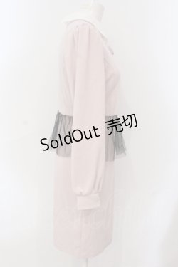 画像2: Ank Rouge / ペプラムタイトワンピース M ピンク O-25-06-28-042-CA-OP-OW-OS