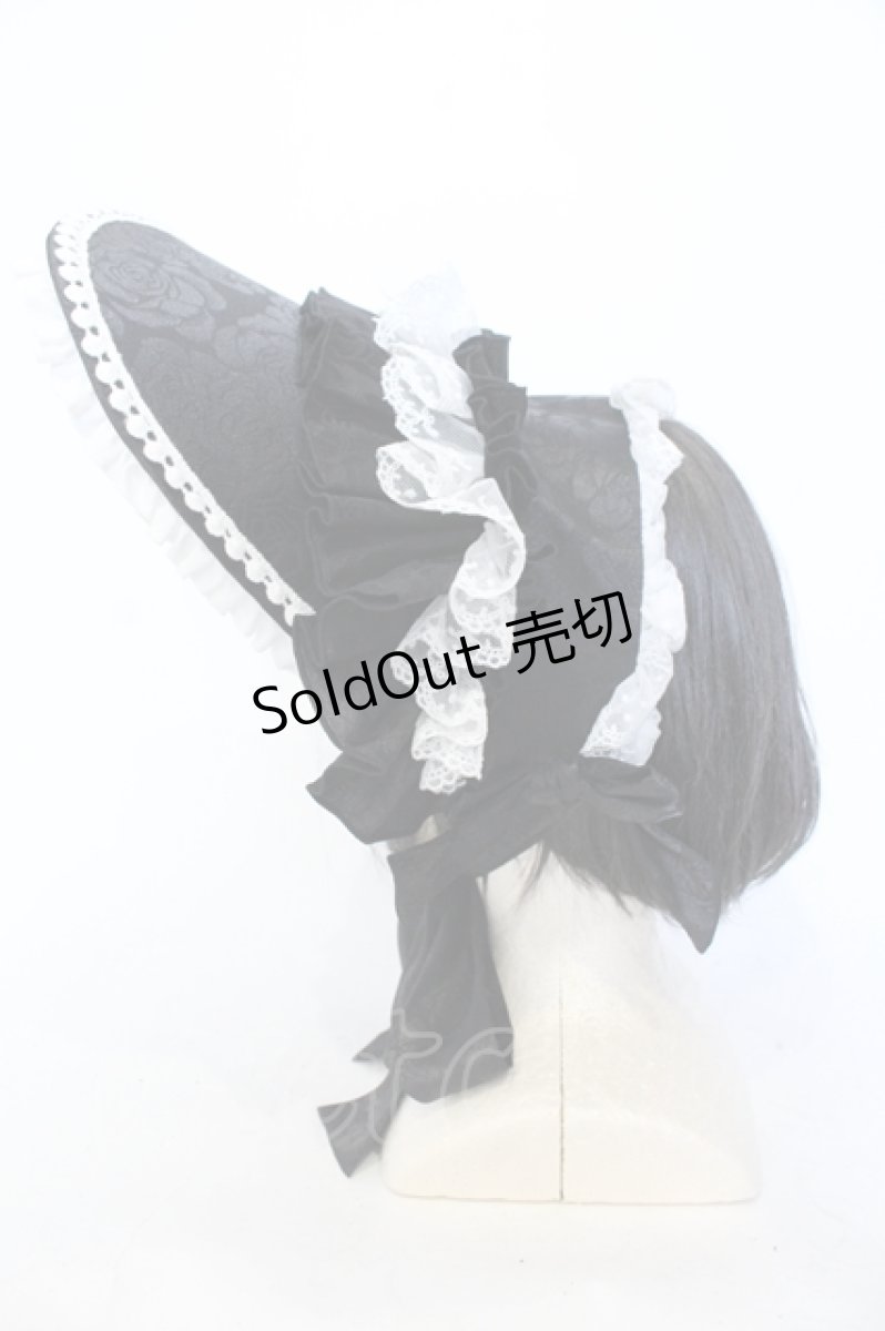 画像10: millna / ショッキングロリィタ ワンピース&ドロワーズ&ボンネット&レッグウォーマーset  クロ O-25-06-28-003-LO-OP-IG-OS (10)