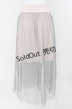 画像2: Ank Rouge / チュールレイヤードスカート M ピンク O-25-06-28-060-CA-SK-OW-OS