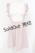 Ank Rouge / フリルサススカート M ピンク O-25-06-28-063-CA-SK-OW-ZY