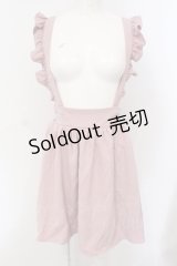 Ank Rouge / フリルサススカート M ピンク O-25-06-28-063-CA-SK-OW-ZY
