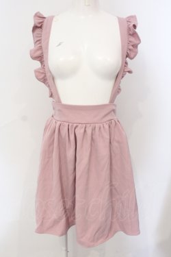 画像1: Ank Rouge / フリルサススカート M ピンク O-25-06-28-063-CA-SK-OW-OS