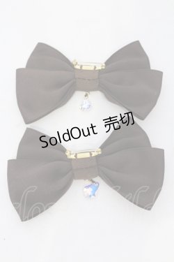 画像2: Enchantlic Enchantilly / リボンブローチ2コセット  ブラウン O-25-06-28-074-LO-AC-IG-OS