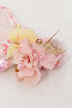 画像2: kilakila Factory / 片羽コサージュ  ピンク O-25-06-28-075-LO-AC-IG-OS