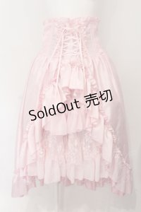 ATELIER PIERROT / Fairy Lace Corset Skirt　Size2 2 ピンク O-25-06-28-006-EL-SK-IG-OS