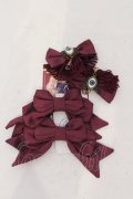 星箱works / 東方Project x HoshibakoWorks　八雲紫　リボンシューズクリップ  ワイン O-25-06-28-076-PU-AC-IG-OS
