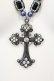 画像2: Estrellas / cross beads necklace ネックレス  ブラック×シルバー O-25-06-28-085-EL-AC-IG-OS (2)