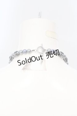 画像4: Estrellas / cross beads necklace ネックレス  ブラック×シルバー O-25-06-28-085-EL-AC-IG-ZT0709