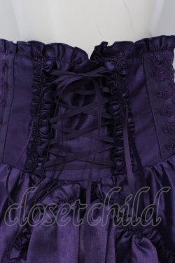 画像2: ATELIER PIERROT / Fairy Lace Corset Skirt　Size2  パープル O-25-06-28-007-EL-SK-IG-OS