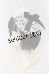 Physical Drop / 円形ヘッドドレス  クロ×シロ O-25-06-28-094-LO-AC-IG-ZT0803N