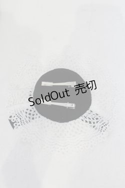 画像3: Physical Drop / 円形ヘッドドレス  クロ×シロ O-25-06-28-094-LO-AC-IG-OS